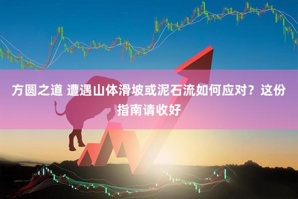 方圆之道 遭遇山体滑坡或泥石流如何应对？这份指南请收好